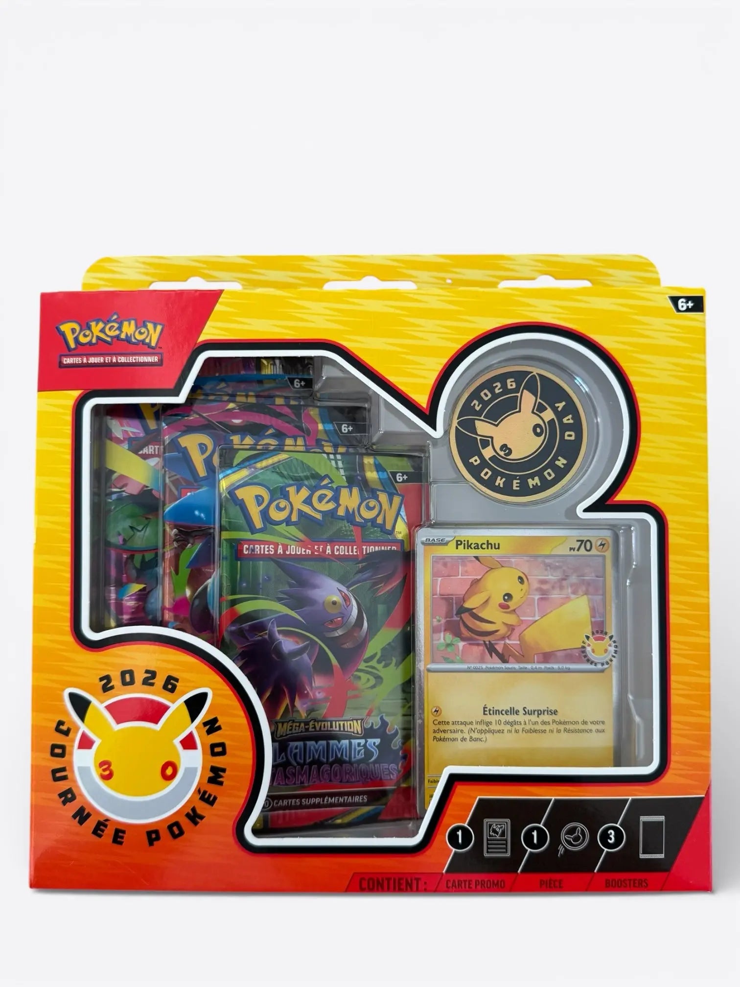 Coffret Pokémon Day - 30 ans Pikachu - Français GradeTen