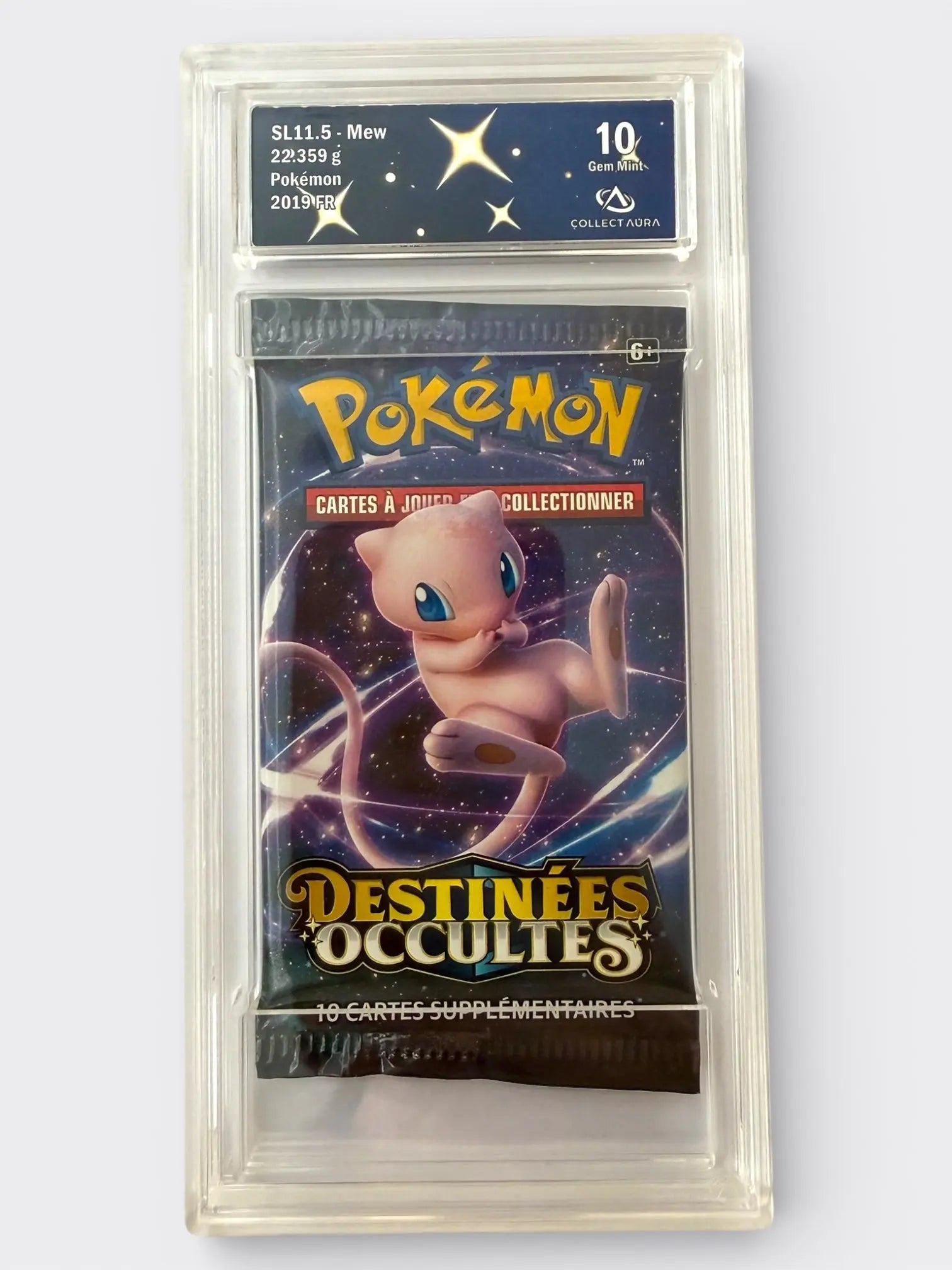Booster Gradé - Destinées Occultes - SL - Mew GradeTen