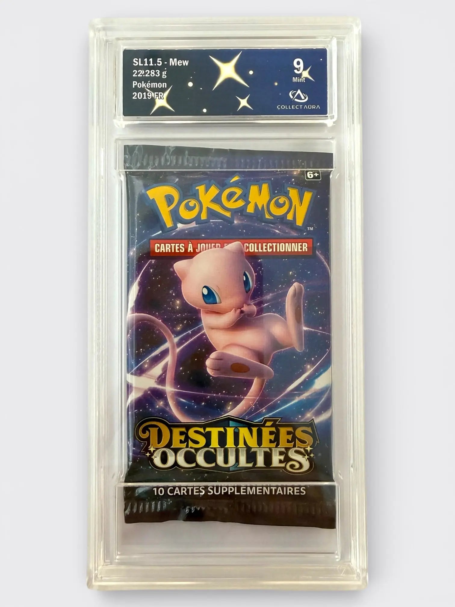 Booster Gradé - Destinées Occultes - SL - Mew GradeTen