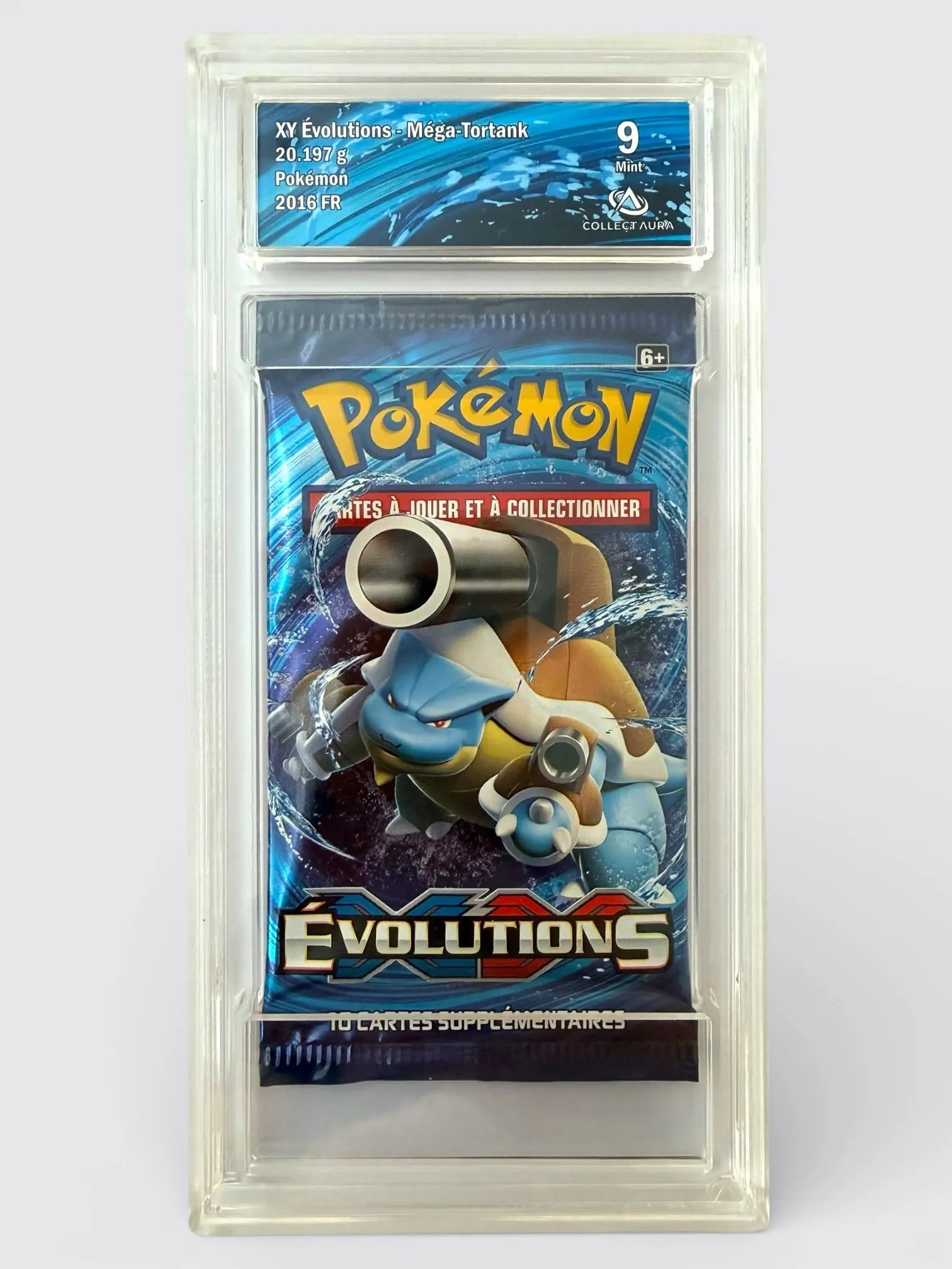 Booster Gradé - Évolutions - XY - Tortank GradeTen
