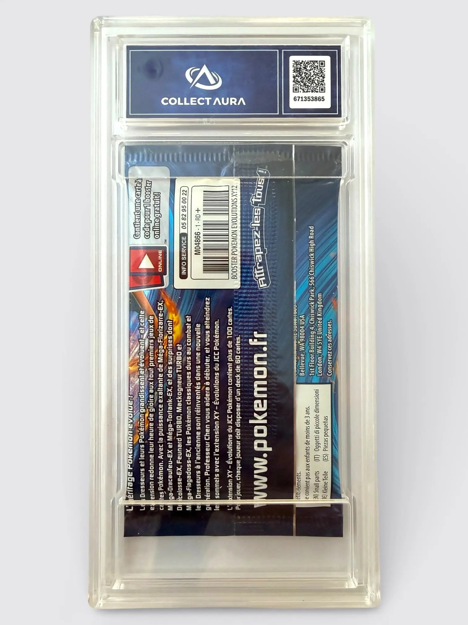 Booster Gradé - Évolutions - XY - Dracaufeu GradeTen