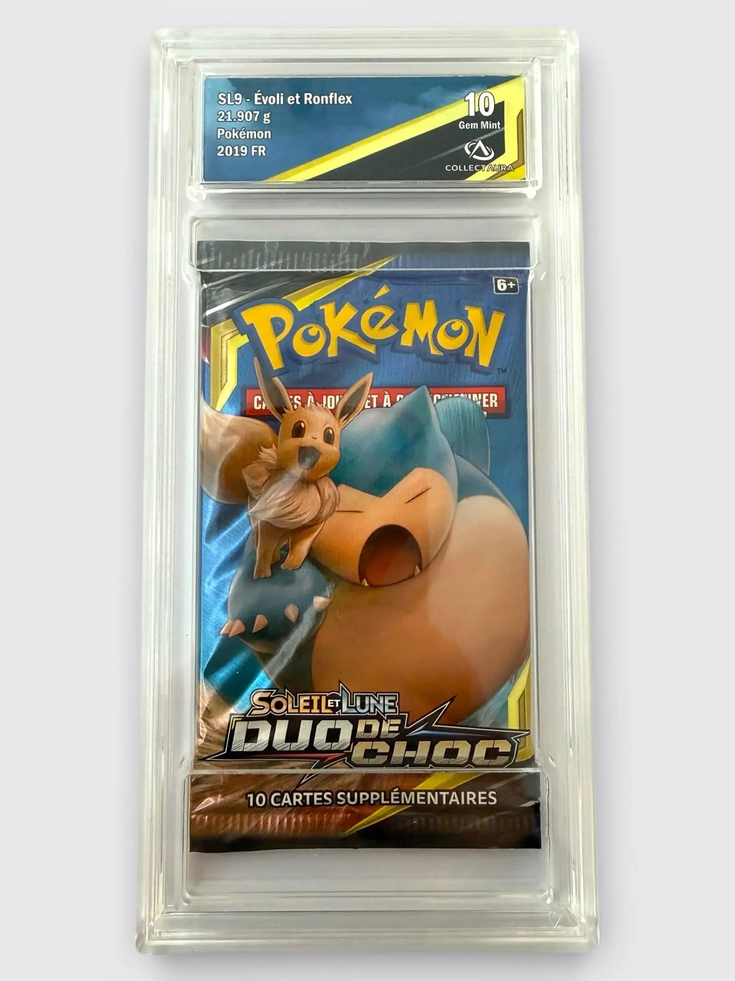 Booster Gradé - Duo de Choc - SL - Évoli et Ronflex GradeTen
