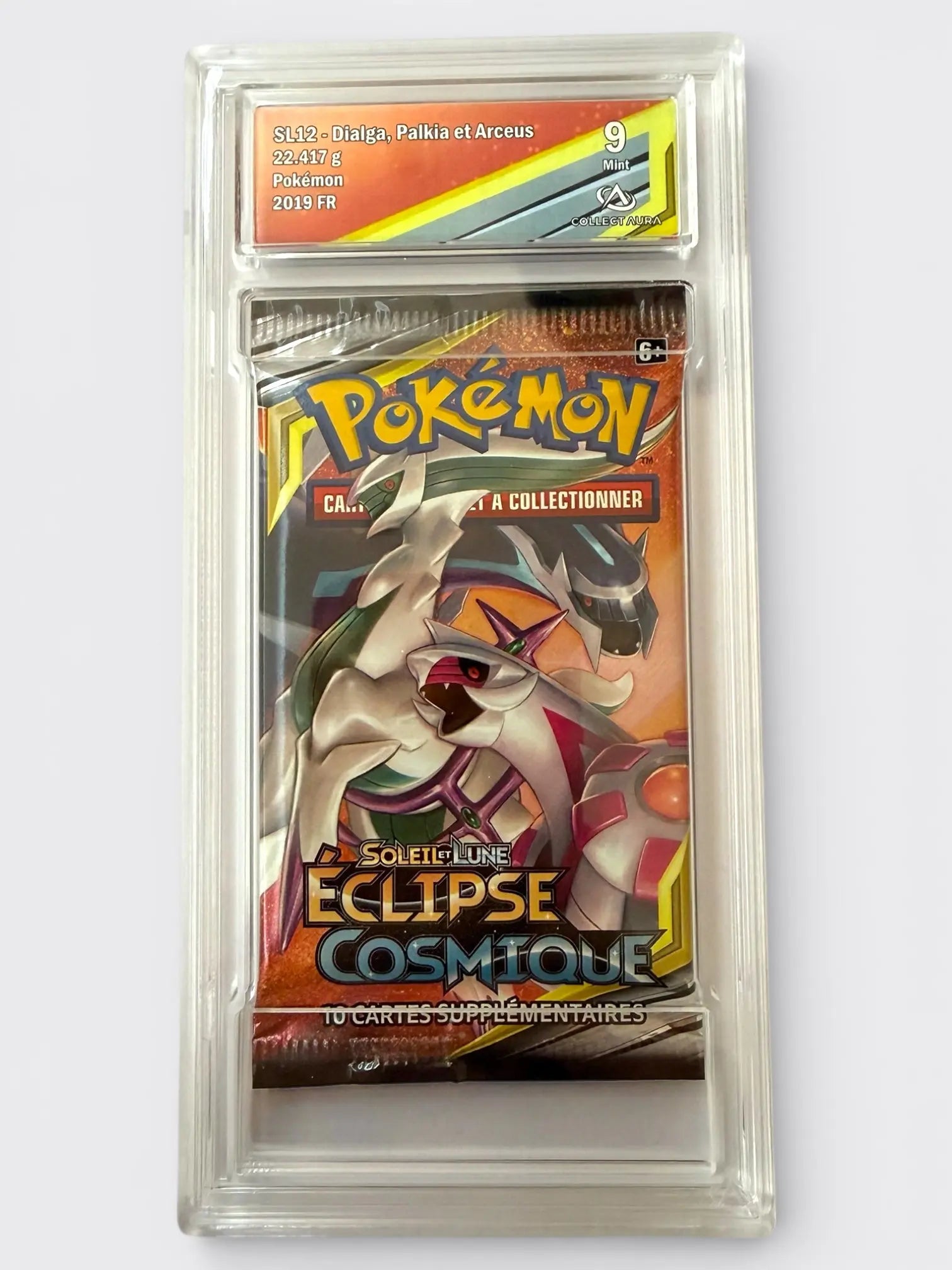 Booster Gradé - Éclipse Cosmique - SL - Dialga, Palkia et Arceus GradeTen