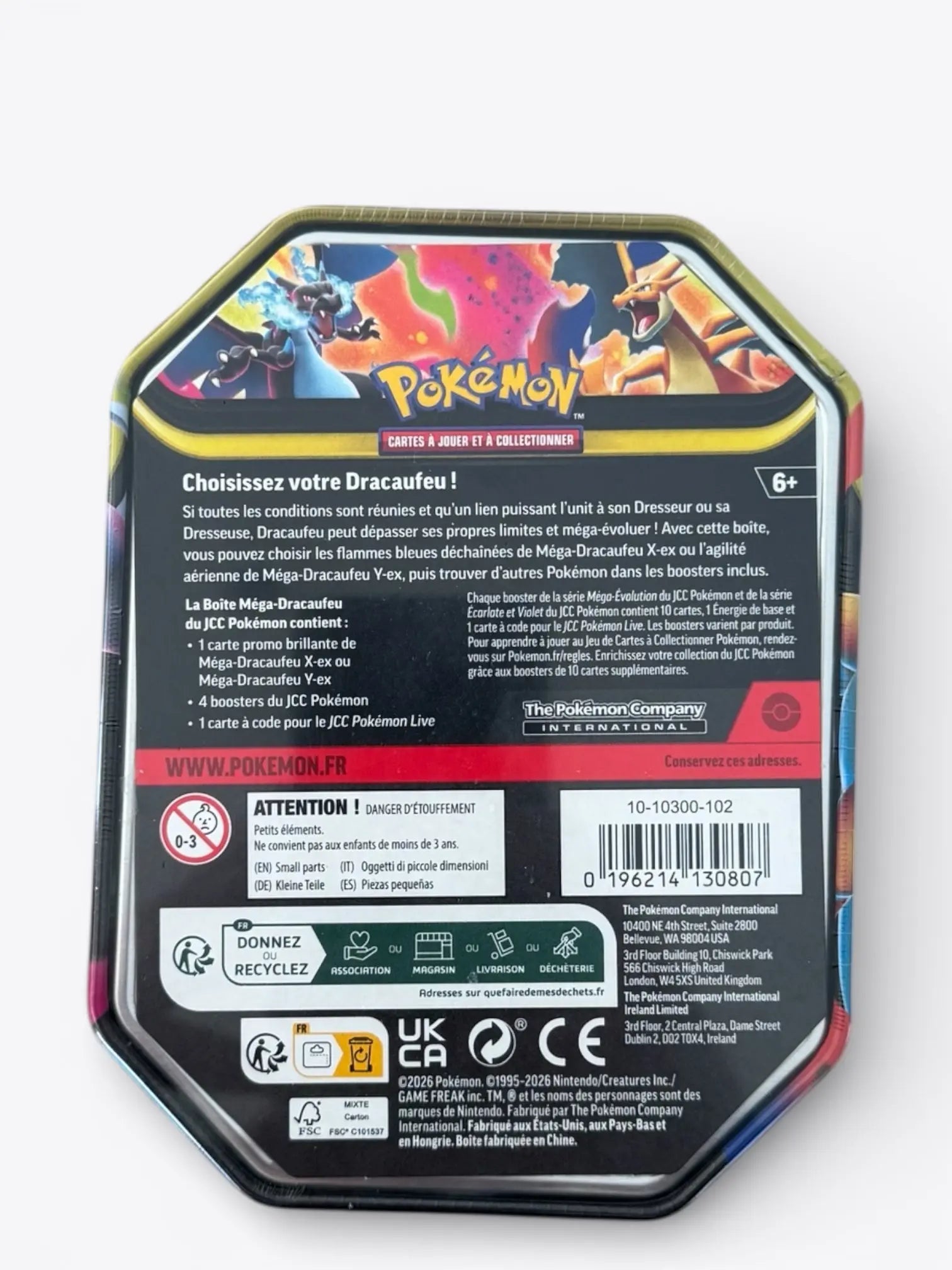 Pokébox Méga Dracaufeu Y Ex - ME - Français GradeTen