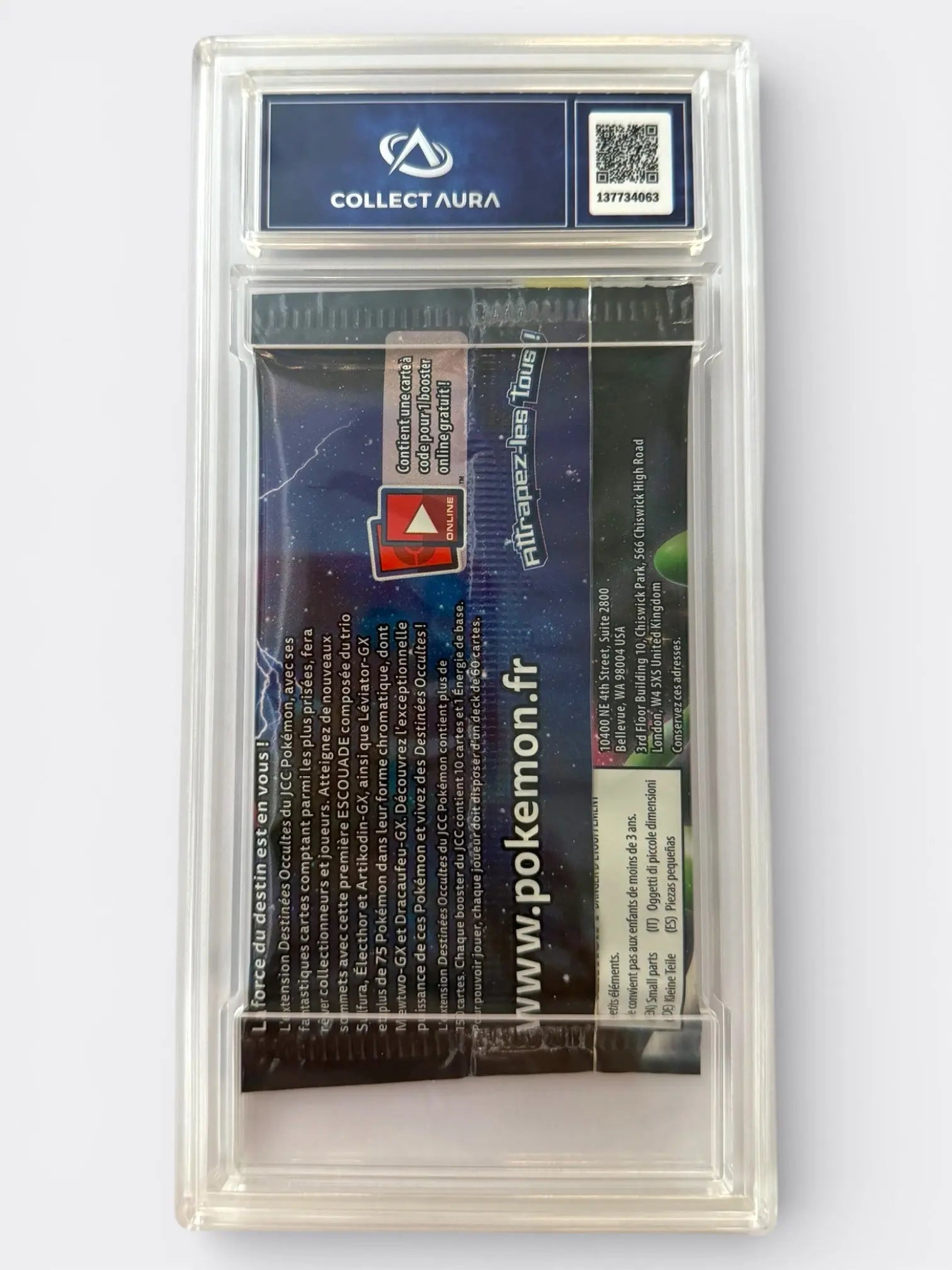 Booster Gradé - Destinées Occultes - SL - Mewtwo GradeTen