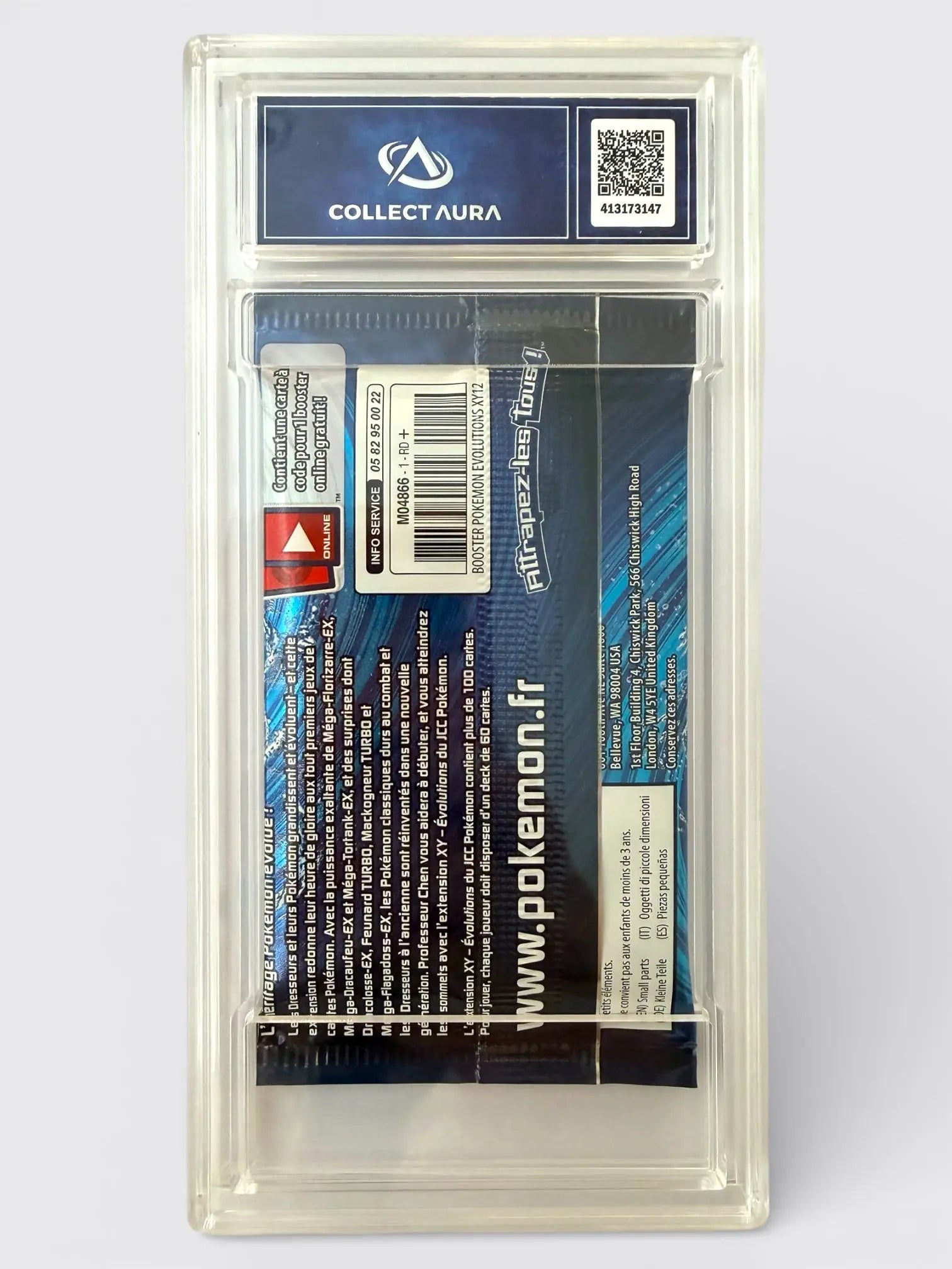 Booster Gradé - Évolutions - XY - Tortank GradeTen