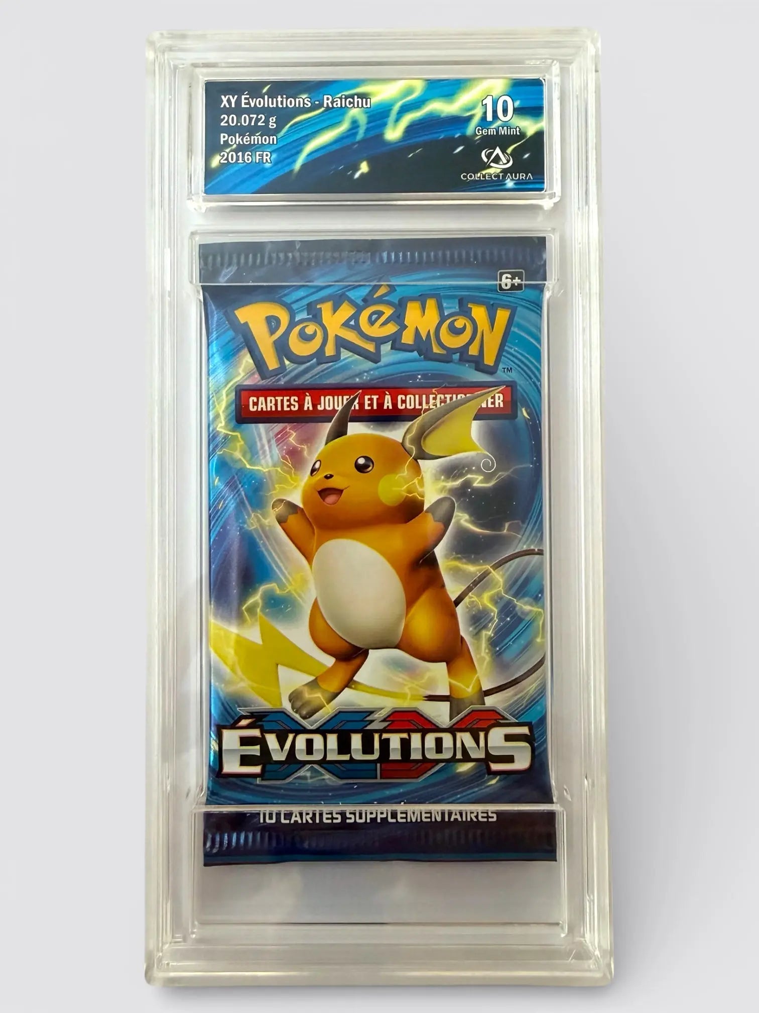 Booster Gradé - Évolutions - XY - Raichu GradeTen