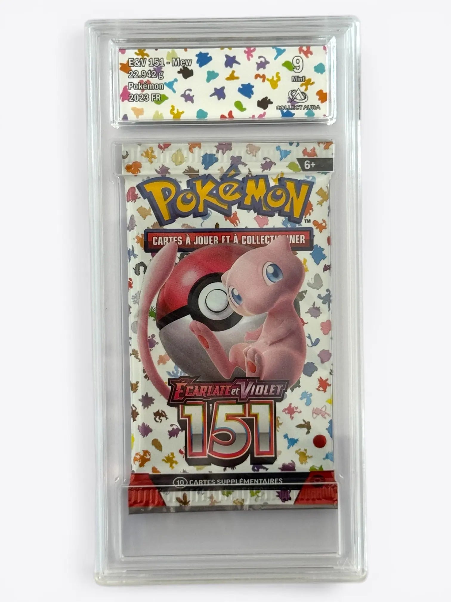 Booster Gradé - 151 - EV - Mew GradeTen