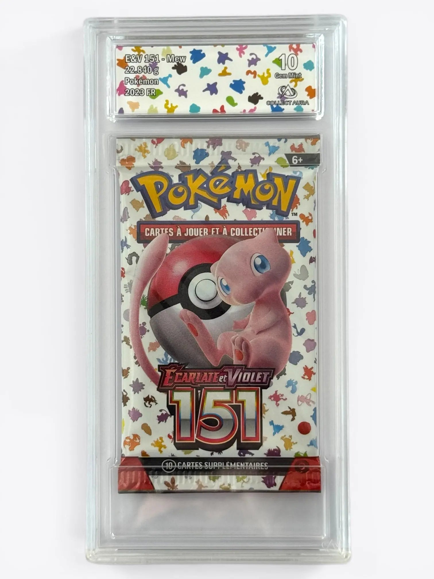 Booster Gradé - 151 - EV - Mew GradeTen